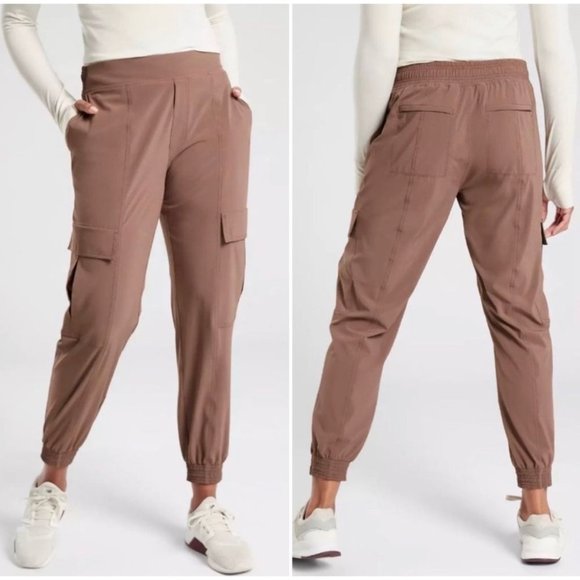 Athleta Chelsea Utility Jogger Pant Mineral Brown - Picture 1 of 10